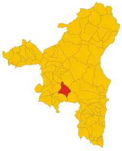Localisation de Desulo
