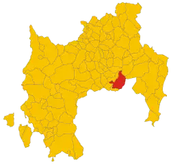 Localisation de Dolianova