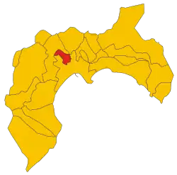 Localisation de Elmas