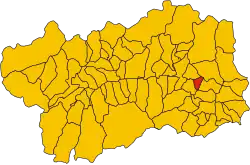 Localisation de Émarèse