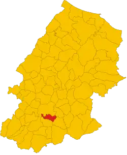 Localisation de Ferrazzano