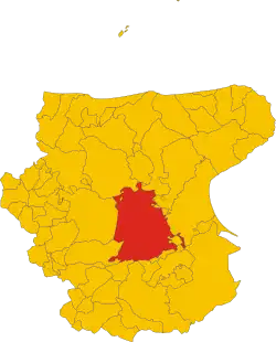 Localisation de Foggia