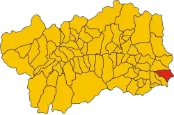 Localisation de Fontainemore