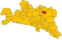 Localisation de Fontanigorda