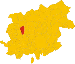Localisation de Guardia Sanframondi