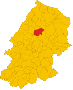 Localisation de Guardialfiera