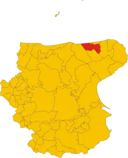 Localisation de Ischitella