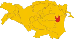 Localisation de Lagosanto