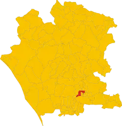 Localisation de Macerata Campania