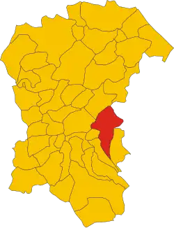 Localisation de Manoppello