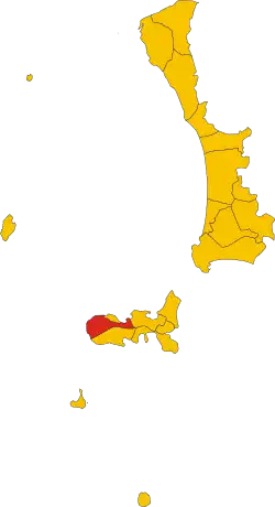 Localisation de Marciana