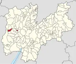Localisation de Massimeno