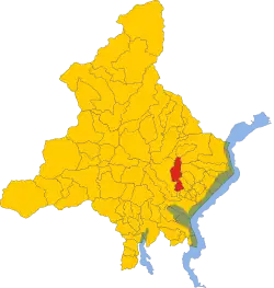 Localisation de Miazzina