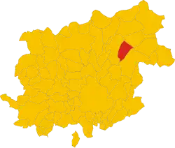 Localisation de Molinara