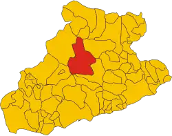 Localisation de Molini di Triora