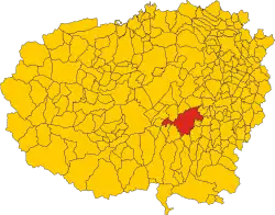 Localisation de Mondovi