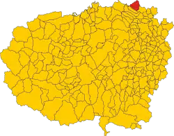 Localisation de Montà