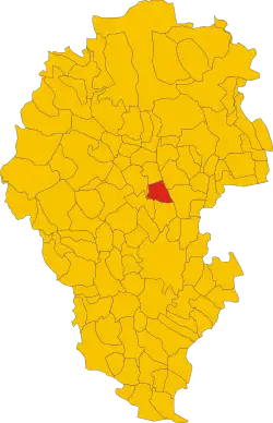 Localisation de Montecchio Precalcino
