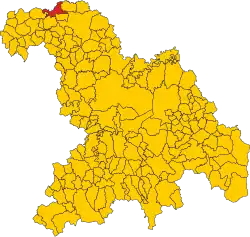 Localisation de Morano sul Po