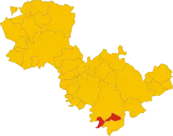 Localisation de Otricoli