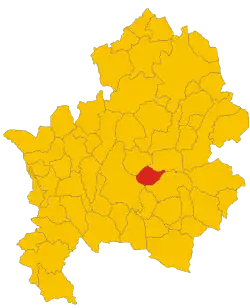 Localisation de Pesche