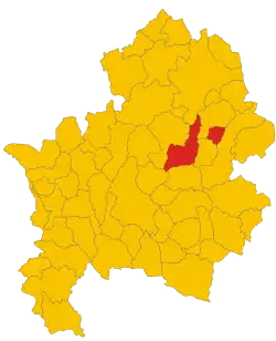 Localisation de Pescolanciano