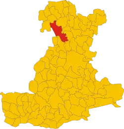Localisation de Piazzola sul Brenta