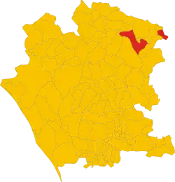 Localisation de Piedimonte Matese