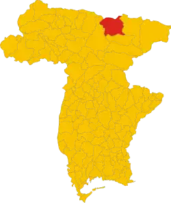 Localisation de Pontebba