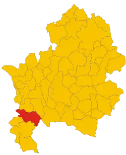 Localisation de Pozzilli