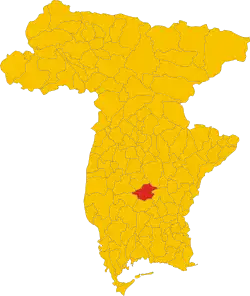 Localisation de Pozzuolo del Friuli