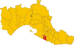 Localisation de Pulsano