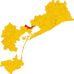 Localisation de Quarto d'Altino