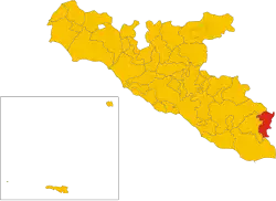 Localisation de Ravanusa