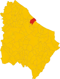 Localisation de Rocca San Giovanni