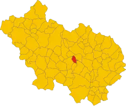 Localisation de Rocca d'Arce