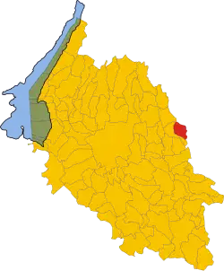 Localisation de Roncà
