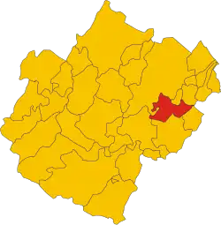 Localisation de Roncofreddo