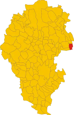 Localisation de Rossano Veneto