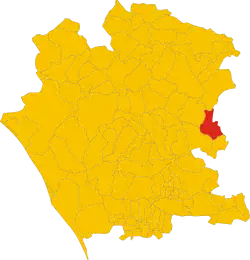 Localisation de Ruviano