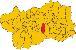 Localisation de Saint-Marcel
