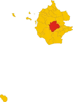 Localisation de Salemi