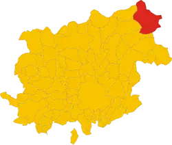 Localisation de San Bartolomeo in Galdo