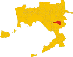 Localisation de San Giuseppe Vesuviano