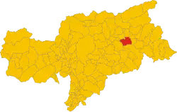 Localisation de San Lorenzo di Sebato