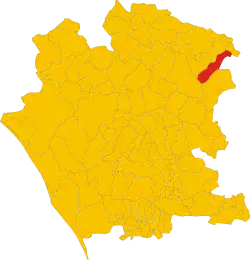 Localisation de San Potito Sannitico