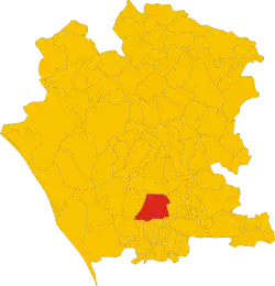 Localisation de San Tammaro