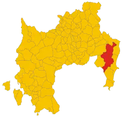 Localisation de San Vito