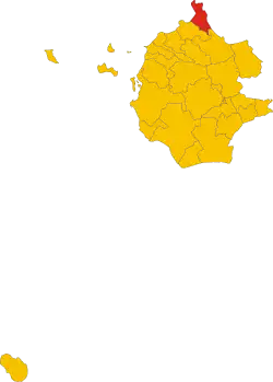 Localisation de San Vito Lo Capo