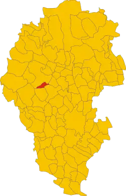 Localisation de San Vito di Leguzzano
